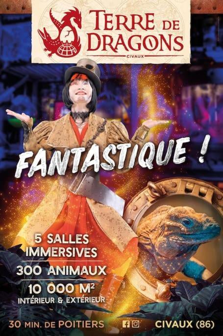 Maisons Martigny A - Proche Futuroscope Et Aquascope Chasseneuil-du-Poitou Εξωτερικό φωτογραφία